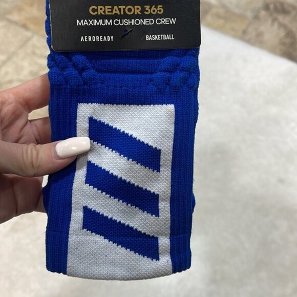 Unisex Adidas Creator 365 Basketball Crew Socks - Picture 5 of 10